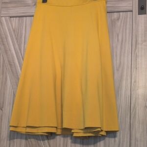 Elegant Yellow Women's Skirt